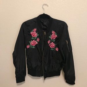 BOMBER JACKET // floral 🌺